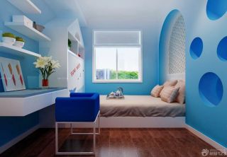 地中海风格90平方房子卧室装修效果图