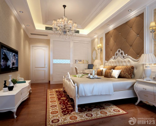 欧式风格家装卧室装修设计效果图片