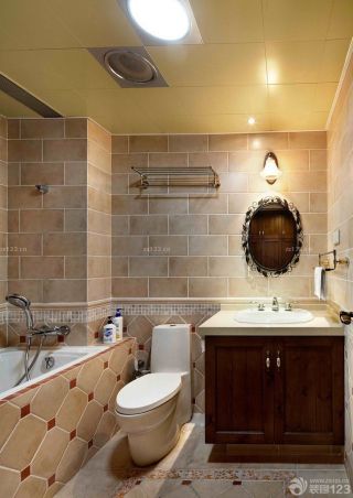 70平方房子浴室装修设计图片大全