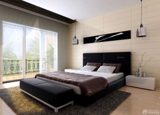 现代简约房子卧室装修设计图片大全130平