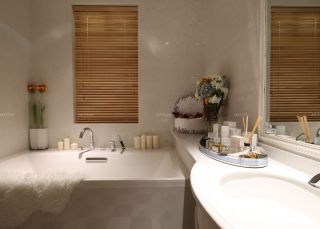 60平米小房子浴室装修效果图片
