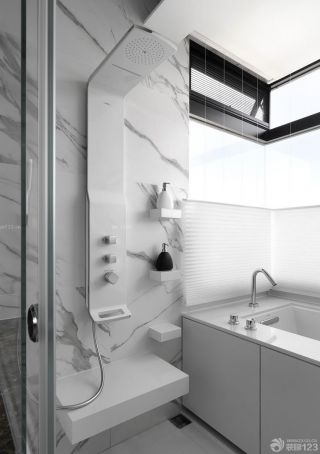 60平米房子浴室装修设计图片