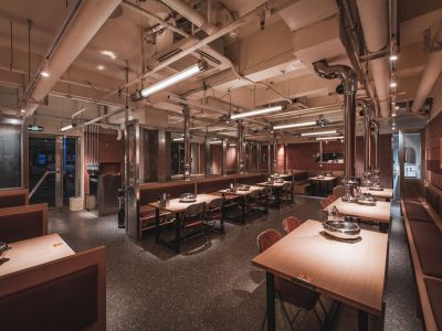 餐饮店445平米现代风格装修案例