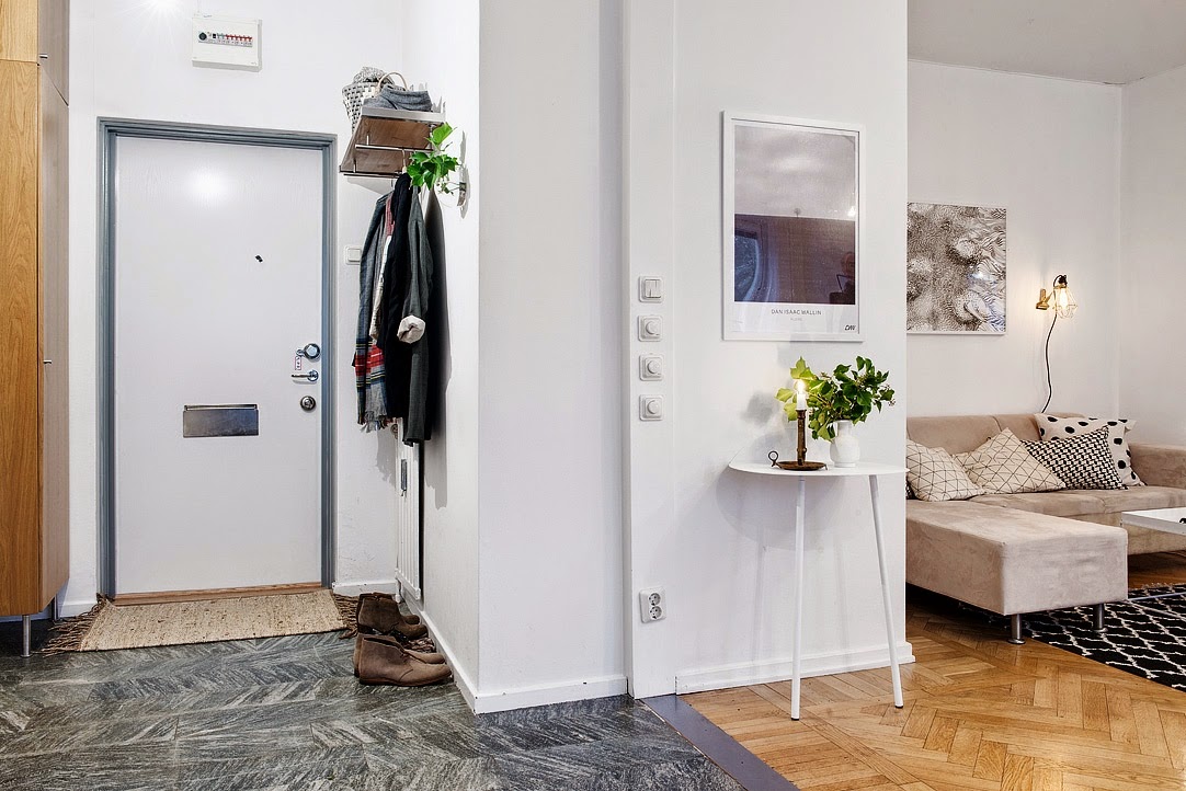 50㎡简约公寓，改造成多功能空间，进门就感觉舒服！