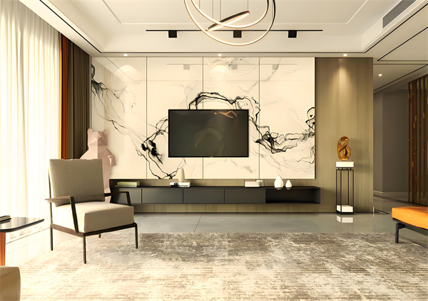 岩板背景墙怎么安装