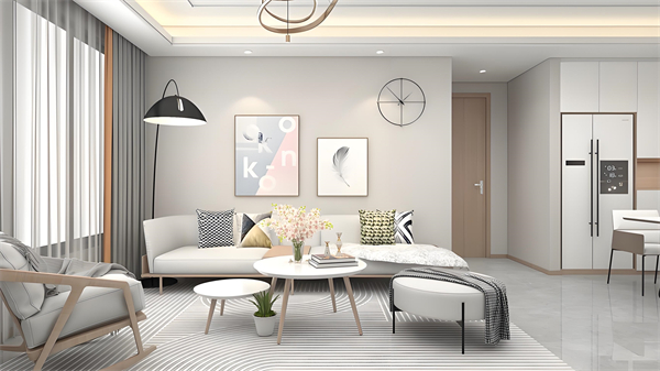 北欧风客厅地毯选什么尺寸 北欧风客厅地毯选什么尺寸