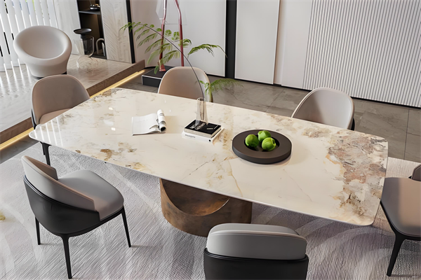 岩板餐桌有辐射吗