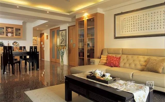 132平米中式混搭风格装修效果图