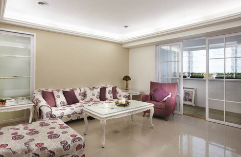 2房打通墙壁变3房 小空间里尽显美式乡村风情