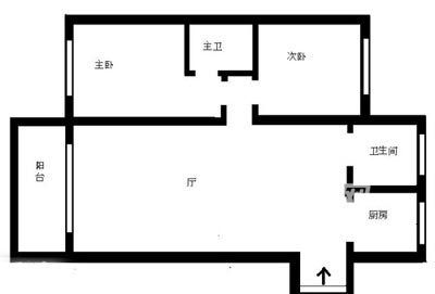 自己包清2室2厅 9万搞定100平混搭家装