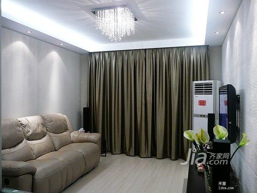 黑白主题简约婚房 60平2室1厅宜家风采