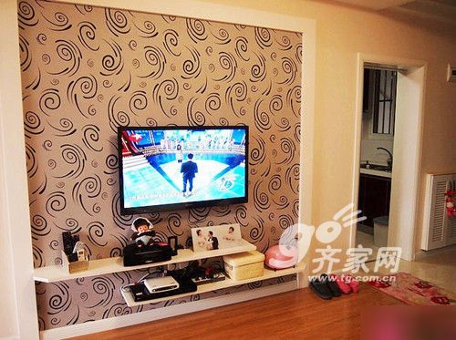 二婚也浪漫 小资男晒现代简约婚房