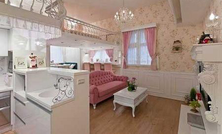 公主驾到 12图晒卡哇伊婚房打造出的粉嫩空间