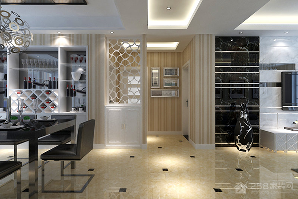 全椒唐宁公馆三居室现代简约装修效果图 全椒唐宁公馆三居室现代简约装修效果图