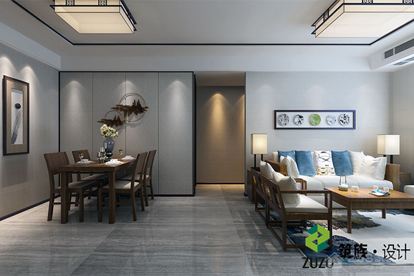 人才公寓新中式120平 人才公寓新中式120平