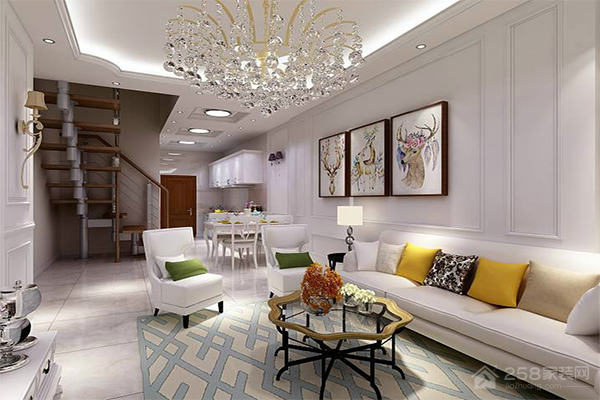 意大利商贸城简欧家装效果图 意大利商贸城简欧家装效果图