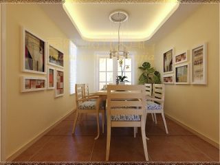 混搭风格照片墙装修设计图片