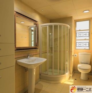 小面积卫生间洗手池设计图片