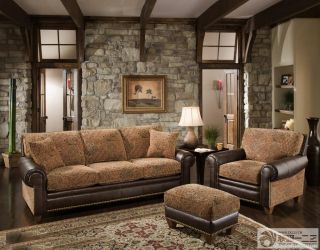 美式风格软沙发效果图 