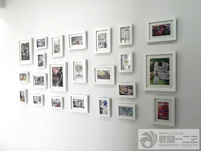现代风格照片墙装修图片