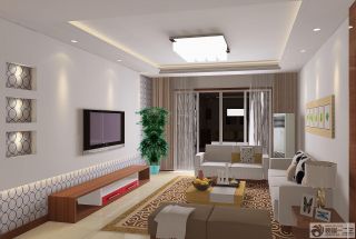 现代客厅组合沙发装修案例