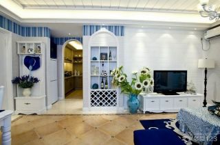 家装客厅地中海风格设计装修效果图