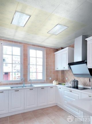现代厨房简约容声集成吊顶家装风格效果图