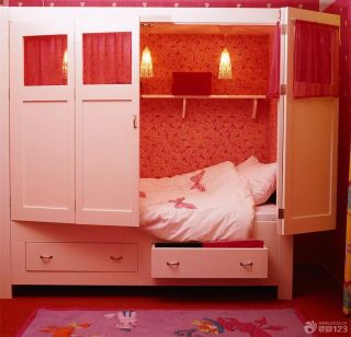 创意暖色调5平米儿童房装修图片