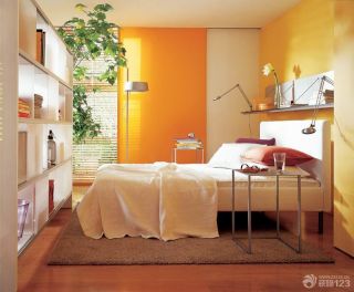 最新现代风格设计小平米卧室装修图片欣赏