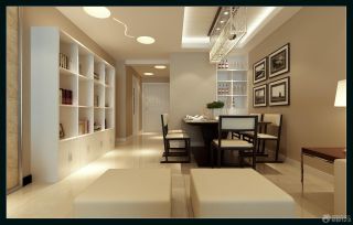 室内家居餐厅水晶灯装修效果图大全2023图片