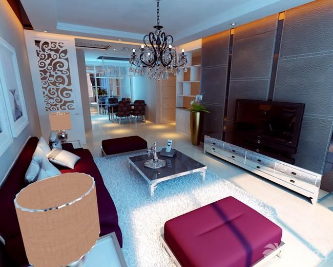 2025室内现代设计风格最新客厅装修效果图片