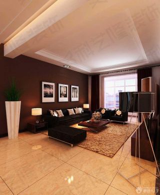 最新260平米日式别墅客厅装饰样板房图片