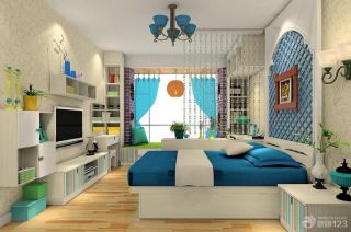 2023最新80平米样板房卧室装饰设计图片