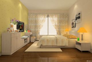 2020简约室内小户型女孩卧室装修设计效果图欣赏