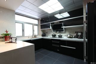 最新三居室厨房橱柜颜色效果图欣赏