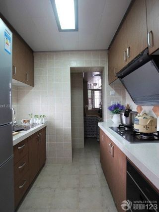 最新家居厨房设备装修效果图大全2023图片 