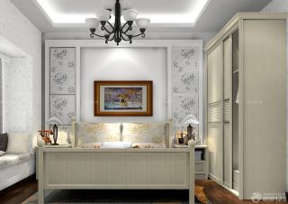 最新现代温馨88平米家装小卧室衣柜设计效果图大全