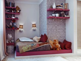 创意温馨小户型房间7平米卧室装修设计效果图片