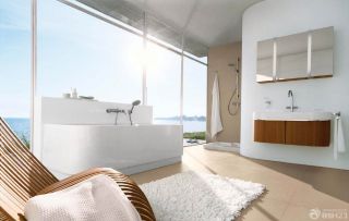 现代风格浴室装修效果图大全2023图片