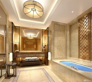 欧式风格浴室瓷砖铺贴图片设计欣赏