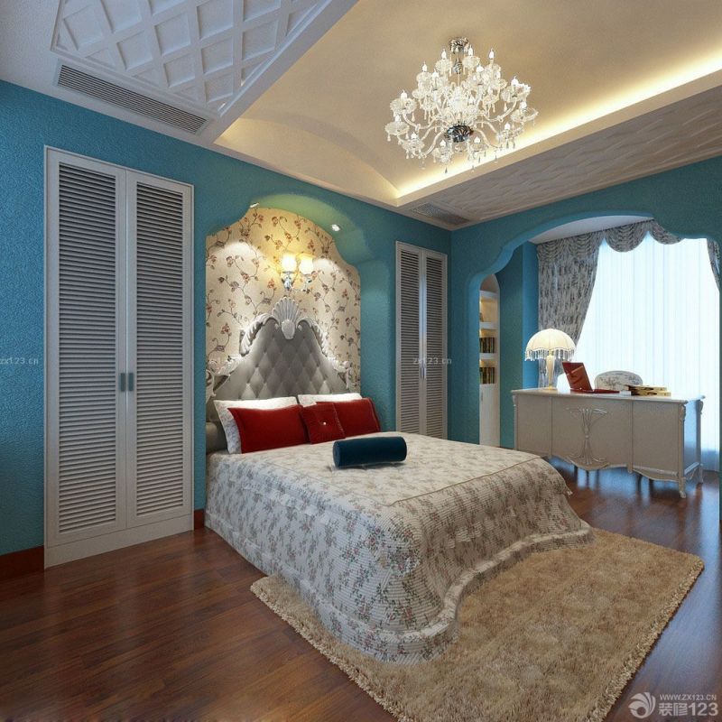 2025最新田园风格家居阳台门洞造型设计效果图