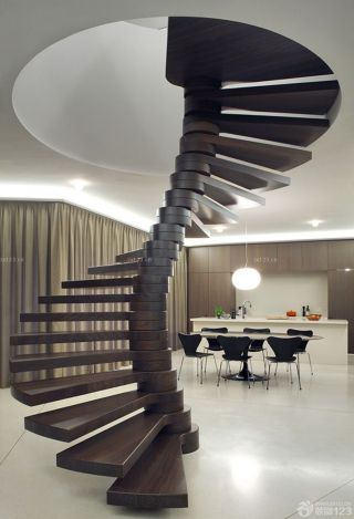 创意现代室内阁楼楼梯实景图欣赏