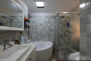 125平米房屋卫生间淋浴隔断设计图片大全