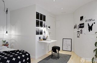 北欧风格小户型单身公寓效果图