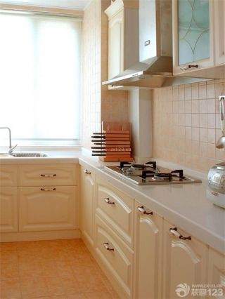 极简风格小户型阳台改厨房设计图片大全