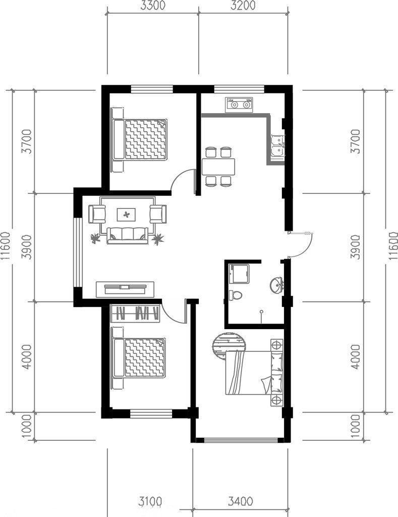 2023小户型建筑图