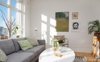 北欧风格小户型客厅效果图片