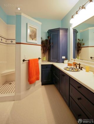 最新简欧风格厕所装修效果图片大全