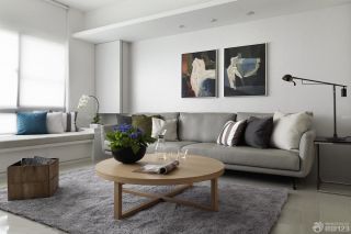 50-80小户型客厅飘窗装修效果图欣赏