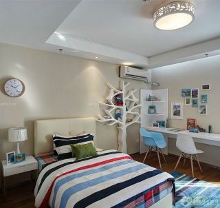二室一厅韩式儿童房设计效果图